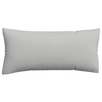Kissenbezug Knitted 40x80 cm Jersey Hellgrau - Hellgrau, Basics, Textil (40/80cm) - Schlafgut
