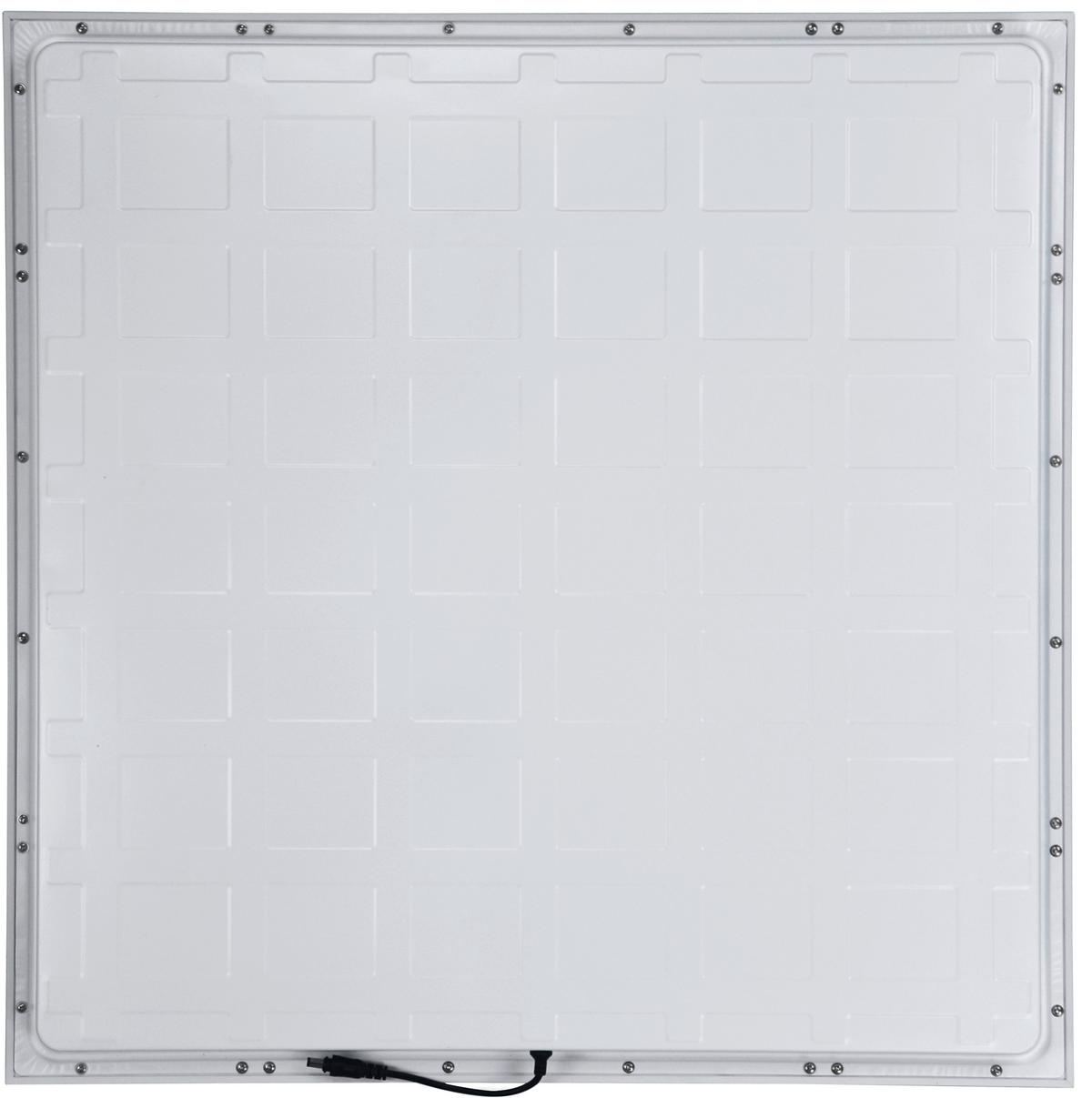 LED-Deckenleuchte 2448504400196 - Weiß, Basics, Kunststoff/Metall (62/62/3,5cm)