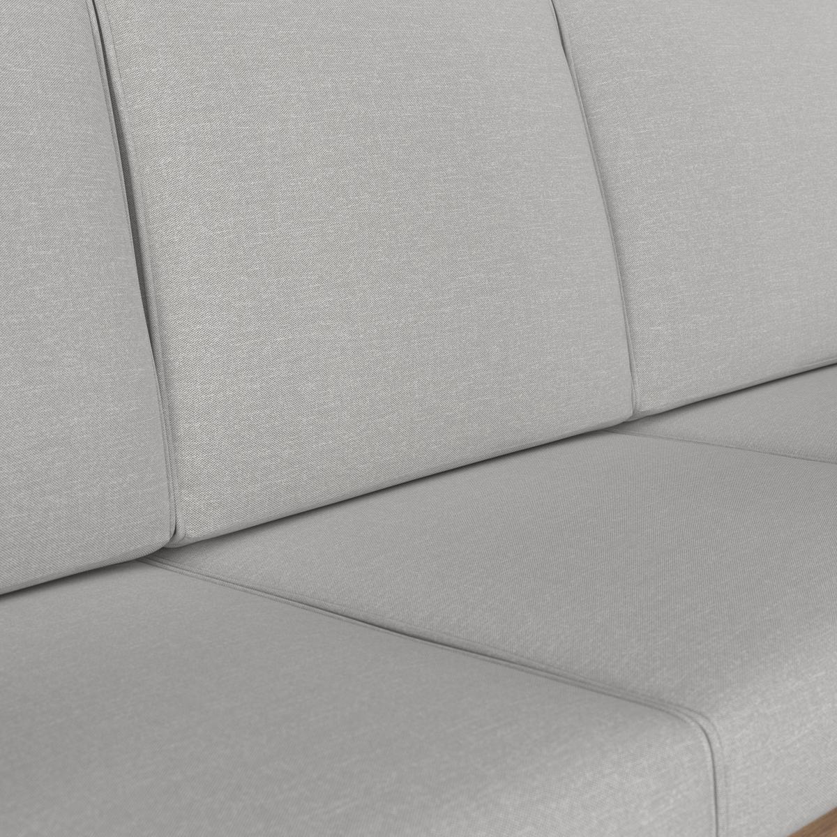 Loungegarnitur Elena - Beige/Naturfarben, MODERN, Textil/Metall - Beldano