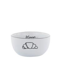 Miska na cereálie BELGIC LIGHTNESS - čierna/biela, Modern, keramika (13,2/6,5cm) - Mömax