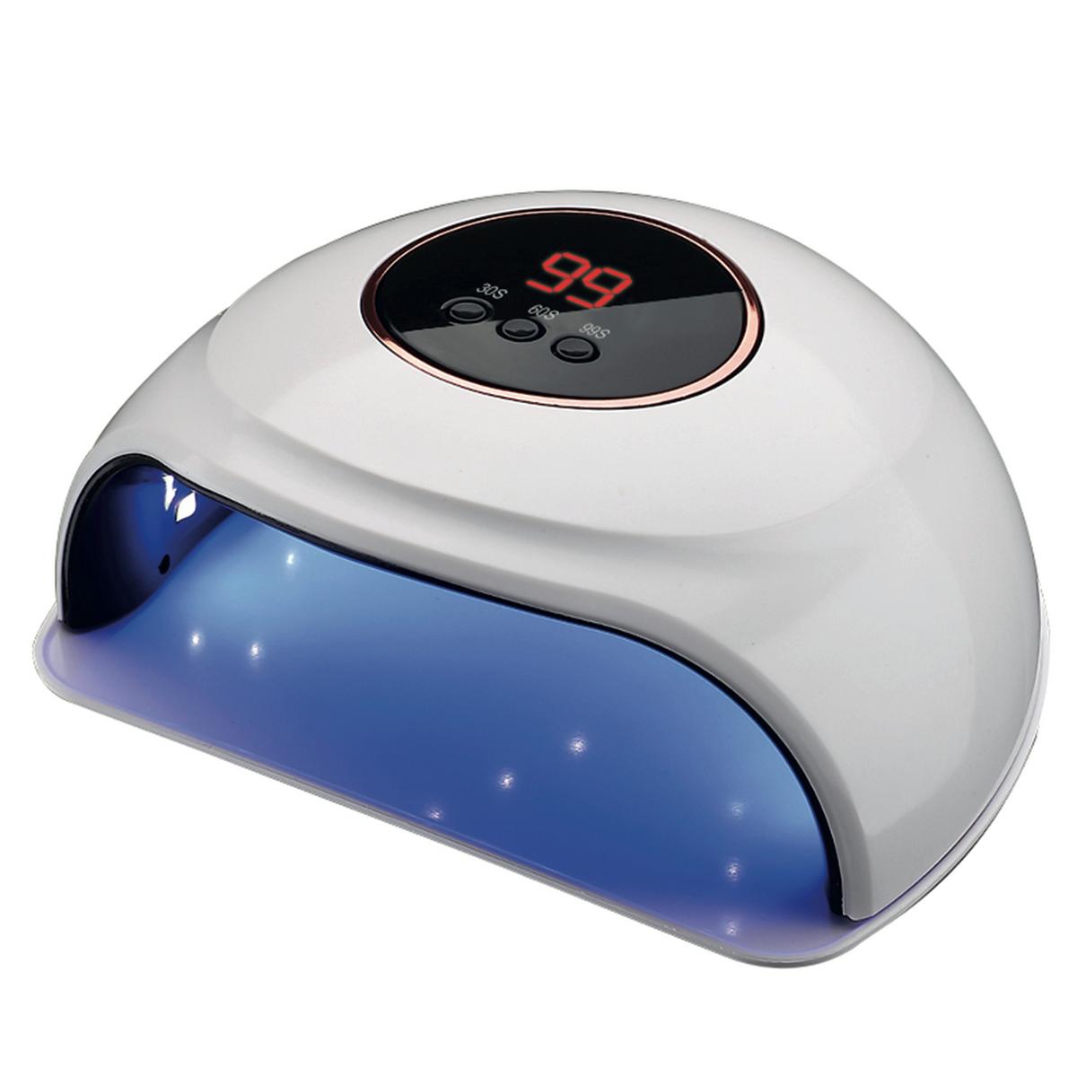 UV-Nagellacklampe LxBxH: 16,5x17,5x7 cm - Weiß, LIFESTYLE, Kunststoff (16,5/17,5/7cm)