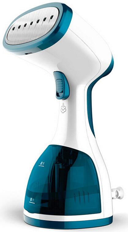 Dampfbürste Daniel 1200 W Weiß/Blau Überhitzungsschutz - Blau/Edelstahlfarben, KONVENTIONELL, Kunststoff/Metall (13/12/26cm) - Bono