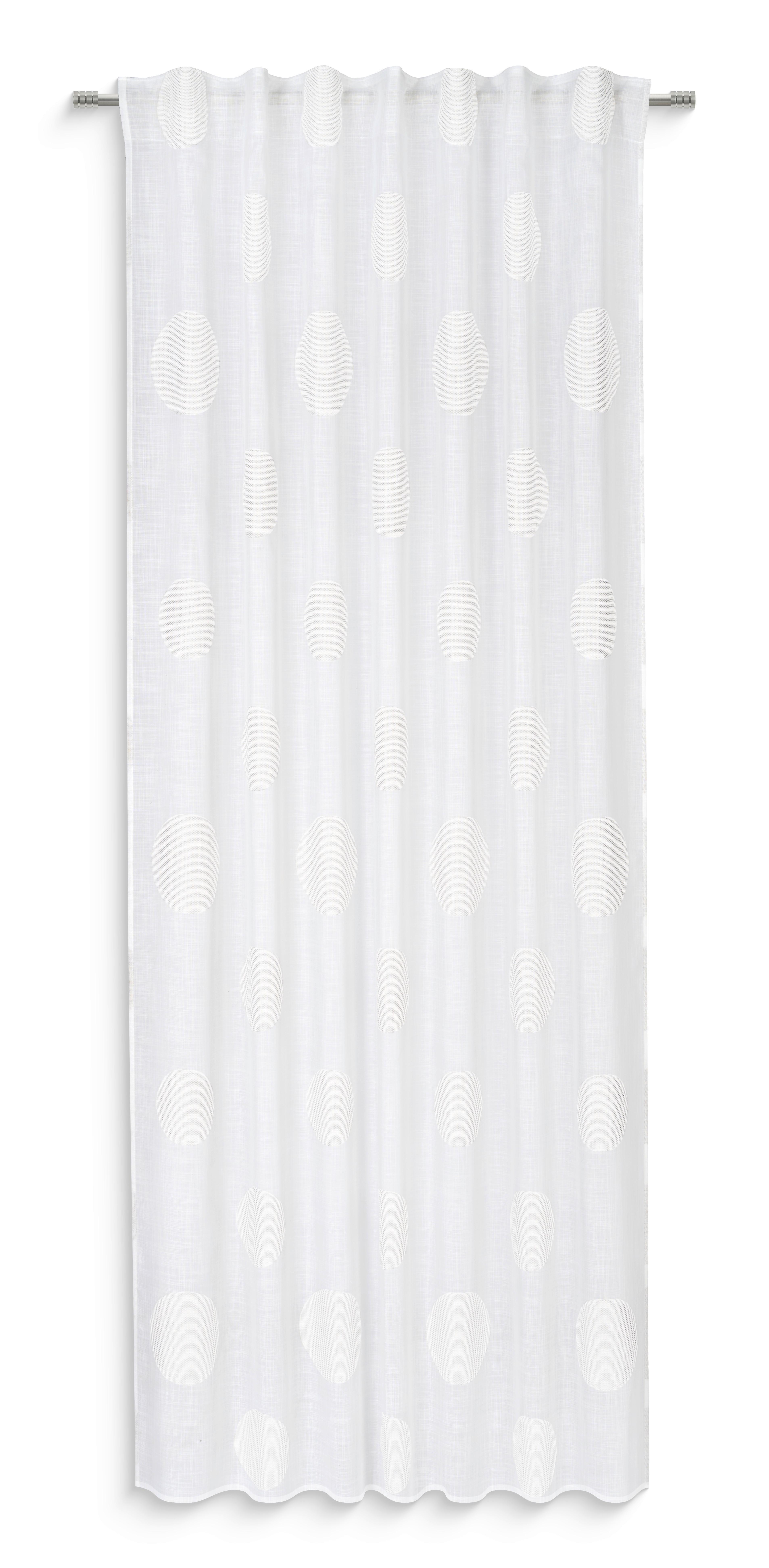 Készfüggöny Kb. 140/245cm - fehér, Modern, textil (140/245cm) - Luca Bessoni