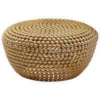 Couchtisch Aluminium Goldfarben D: 60 Cm - Goldfarben, MODERN, Metall (60/60/30cm) - MID.YOU