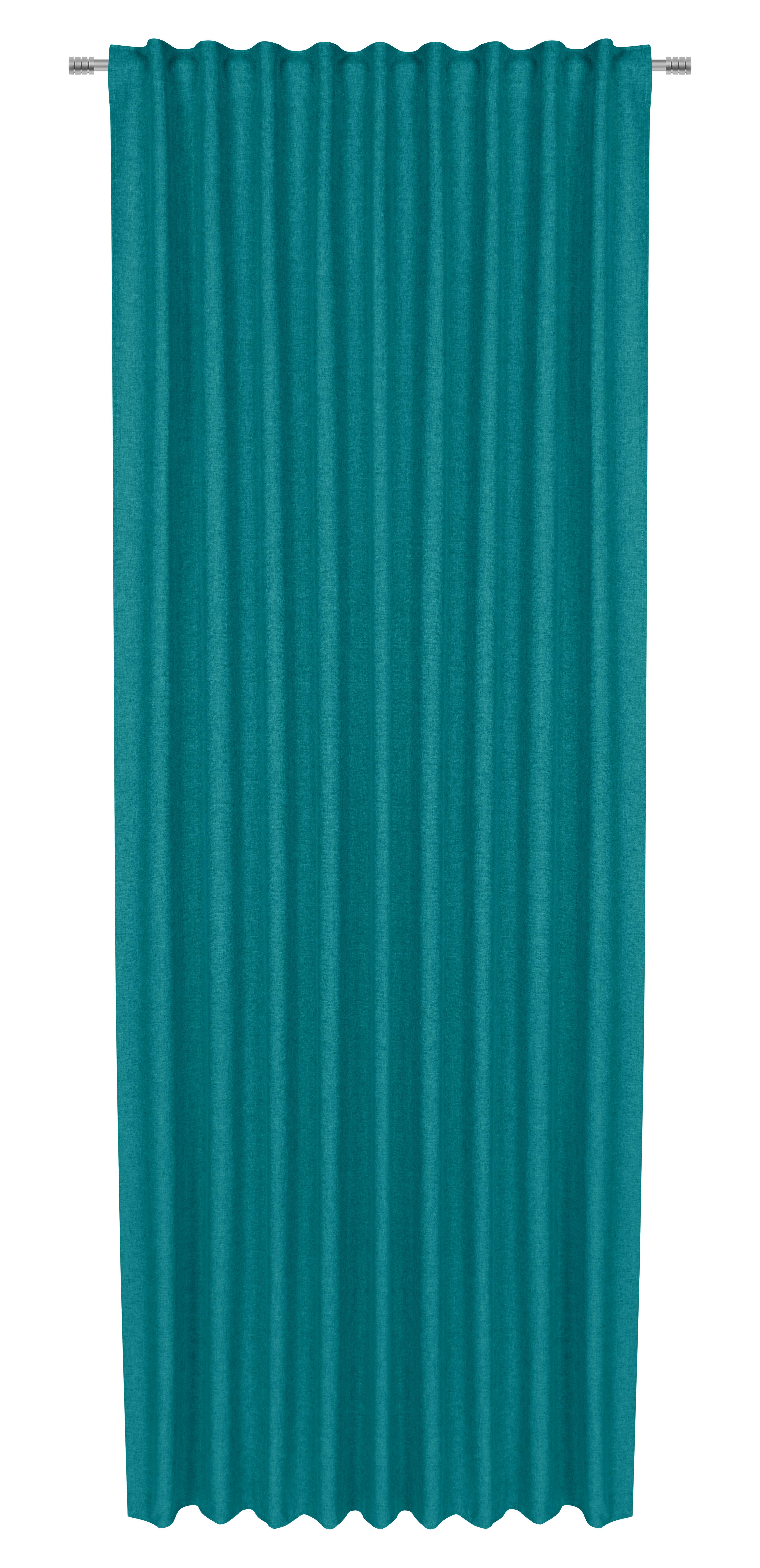 Hotový Záves Ulrich, 135/245cm, Modrá - svetlomodrá, textil (135/245cm) - Modern Living