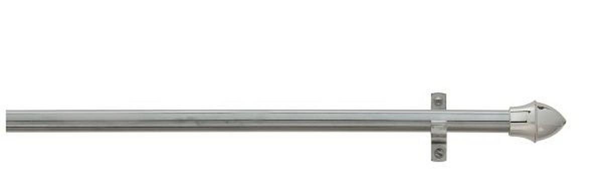 Vitrázsrúd Króm Szín - króm, Konventionell, fém (125cm) - Ondega