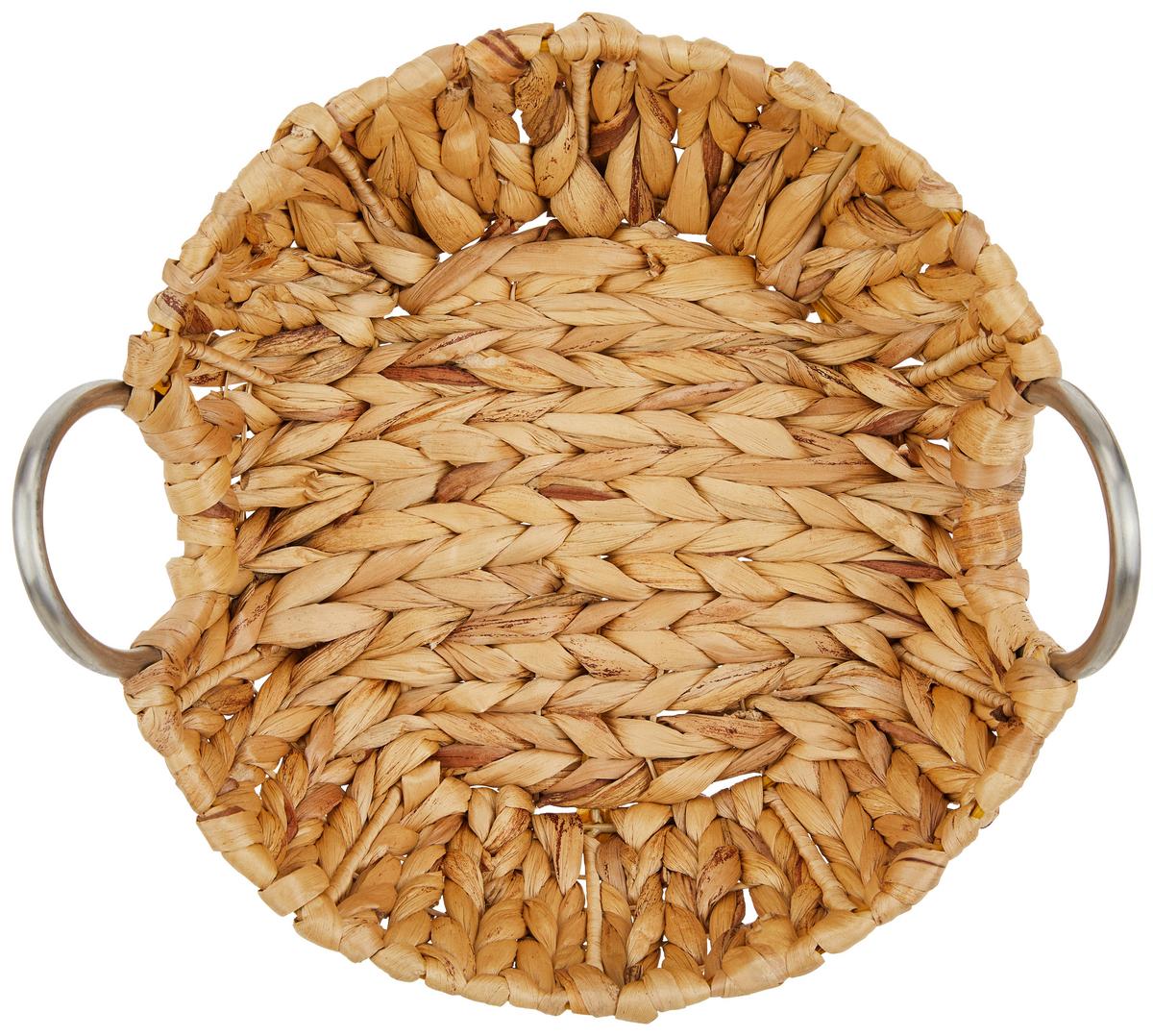 Dísztál Algimantas -S - natúr színű, Basics, természetes anyagok/fém (30/14cm) - Ondega