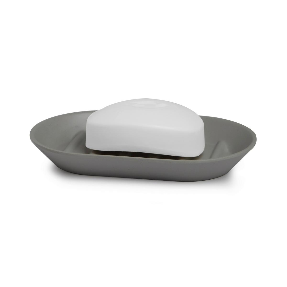 MÝDLENKA LILO - šedá, Moderní, plast (14,6/9,22/1,90cm) - Modern Living