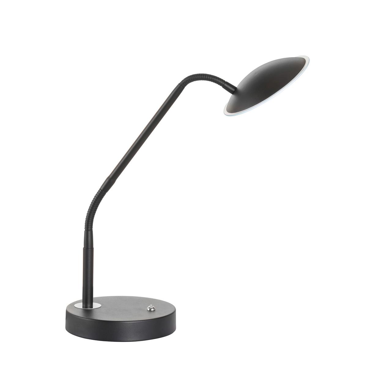 LED-Tischleuchte 50699 Tallri - Sandfarben/Schwarz, KONVENTIONELL, Metall (16/60cm) - Fischer & Honsel