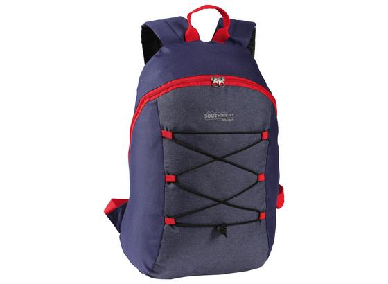 Rucksack Wordlpack - Blau/Rot, Basics, Textil (27/42/16cm) Rucksack Wordlpack - Blau/Rot, Basics, Textil (27/42/16cm)