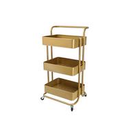 SERVIERWAGEN DANAO - Goldfarben, Basics, Metall (43/32/86cm) - Echtwerk