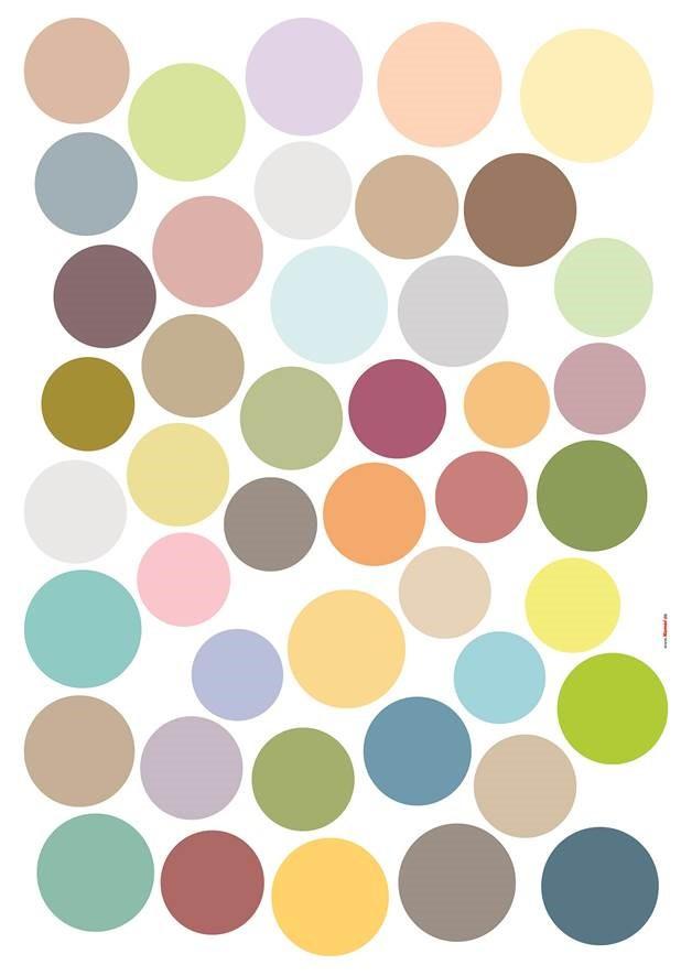 Wandtattoo Dots