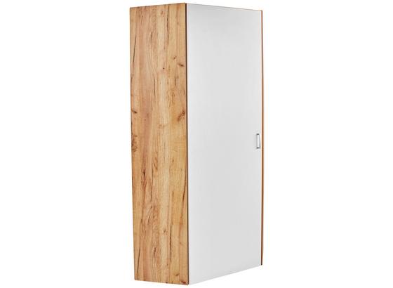 Skriňa Tio - farby dubu/biela, Moderný, kompozitné drevo (80/80cm) Skriňa Tio - farby dubu/biela, Moderný, kompozitné drevo (80/80cm)