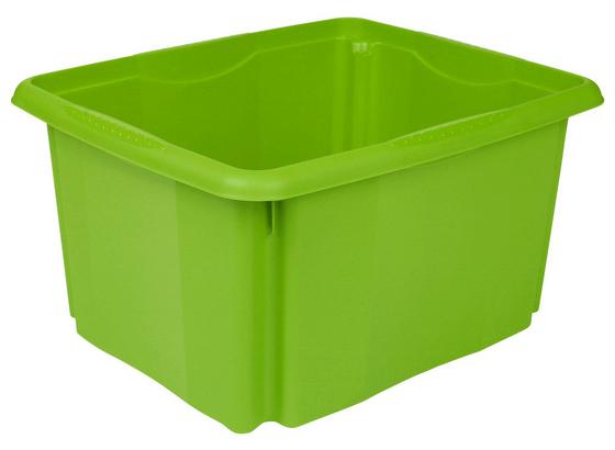 Box Emil - Grün, KONVENTIONELL, Kunststoff (41/34,5/22cm) Box Emil - Grün, KONVENTIONELL, Kunststoff (41/34,5/22cm)