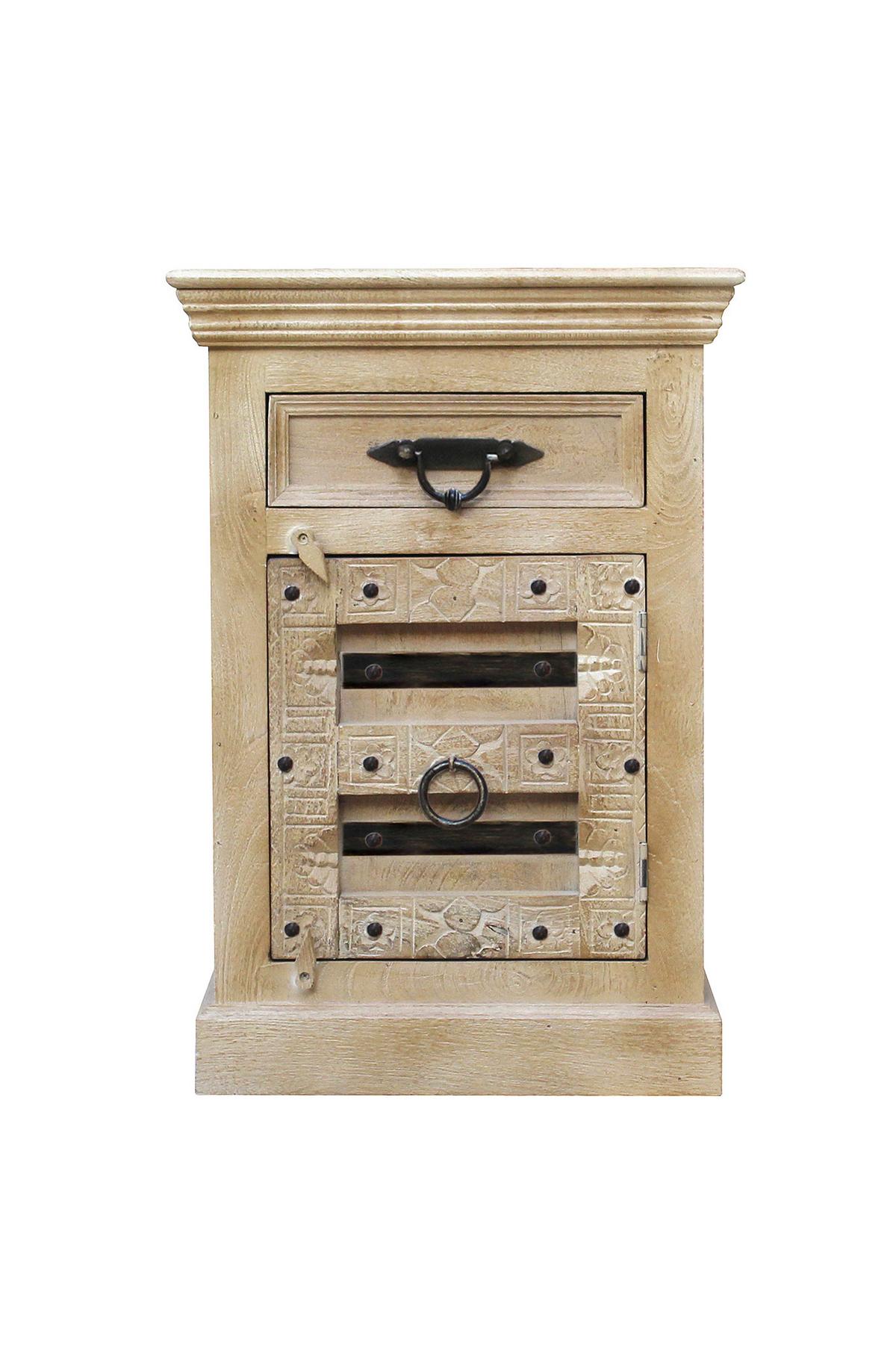 KOMMODE Naturfarben B: 50cm - Naturfarben, Design, Holz (50/72/35cm) - MID.YOU