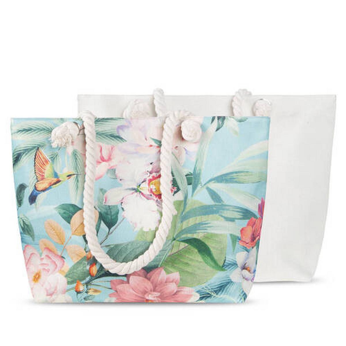 Strandtasche Fungi Multicolor 43x60 cm - Multicolor, Basics, Textil (43/60cm)