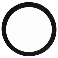 LED-Deckenleuchte Conor - Schwarz, Basics, Kunststoff (28/3cm) - Luca Bessoni