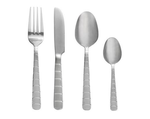 Besteck-Set Stefanie - Silberfarben, KONVENTIONELL, Metall - Luca Bessoni Besteck-Set Stefanie - Silberfarben, KONVENTIONELL, Metall - Luca Bessoni