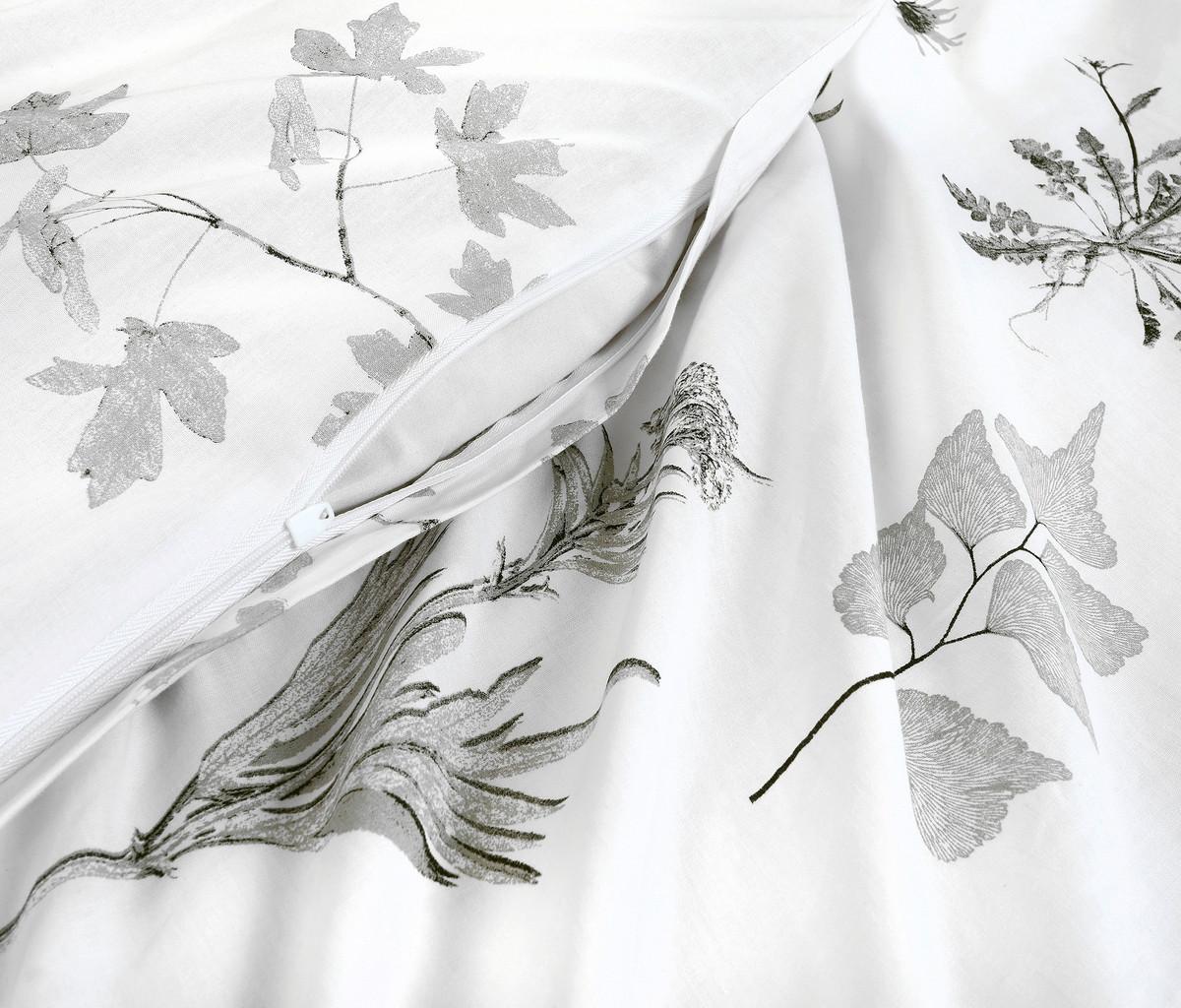 BETTWÄSCHE DÖRTHE - Schwarz/Weiß, MODERN, Textil - Luca Bessoni