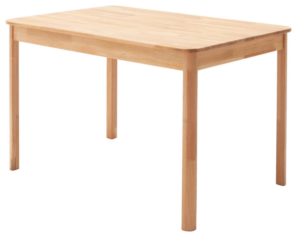 Esstisch Oskar - Kernbuche, KONVENTIONELL, Holz (120/80/76cm) - MID.YOU