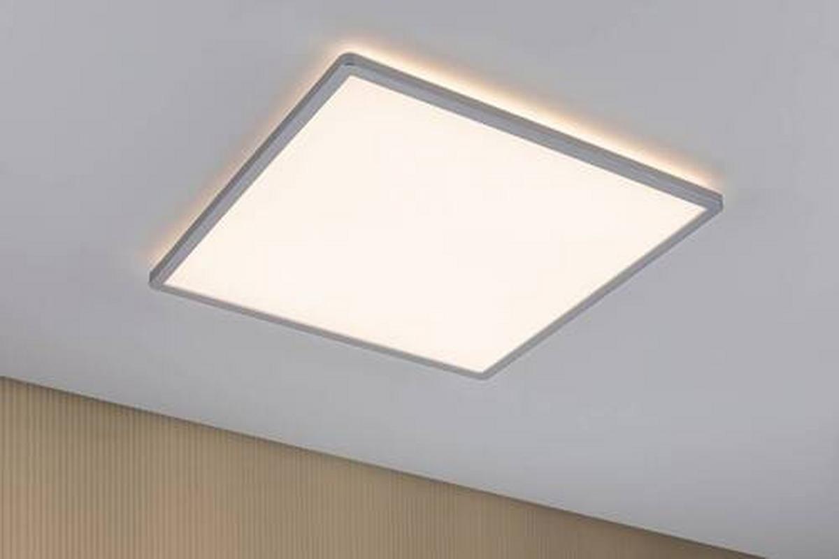 LED-Paneel 70995 - Chromfarben, Basics, Kunststoff (42/42/2,8cm) - Paulmann