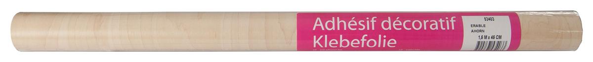 Klebefolie Ahornholz-Optik Basic-Line 45x150 cm - Ahornfarben, KONVENTIONELL, Kunststoff (45/150cm)