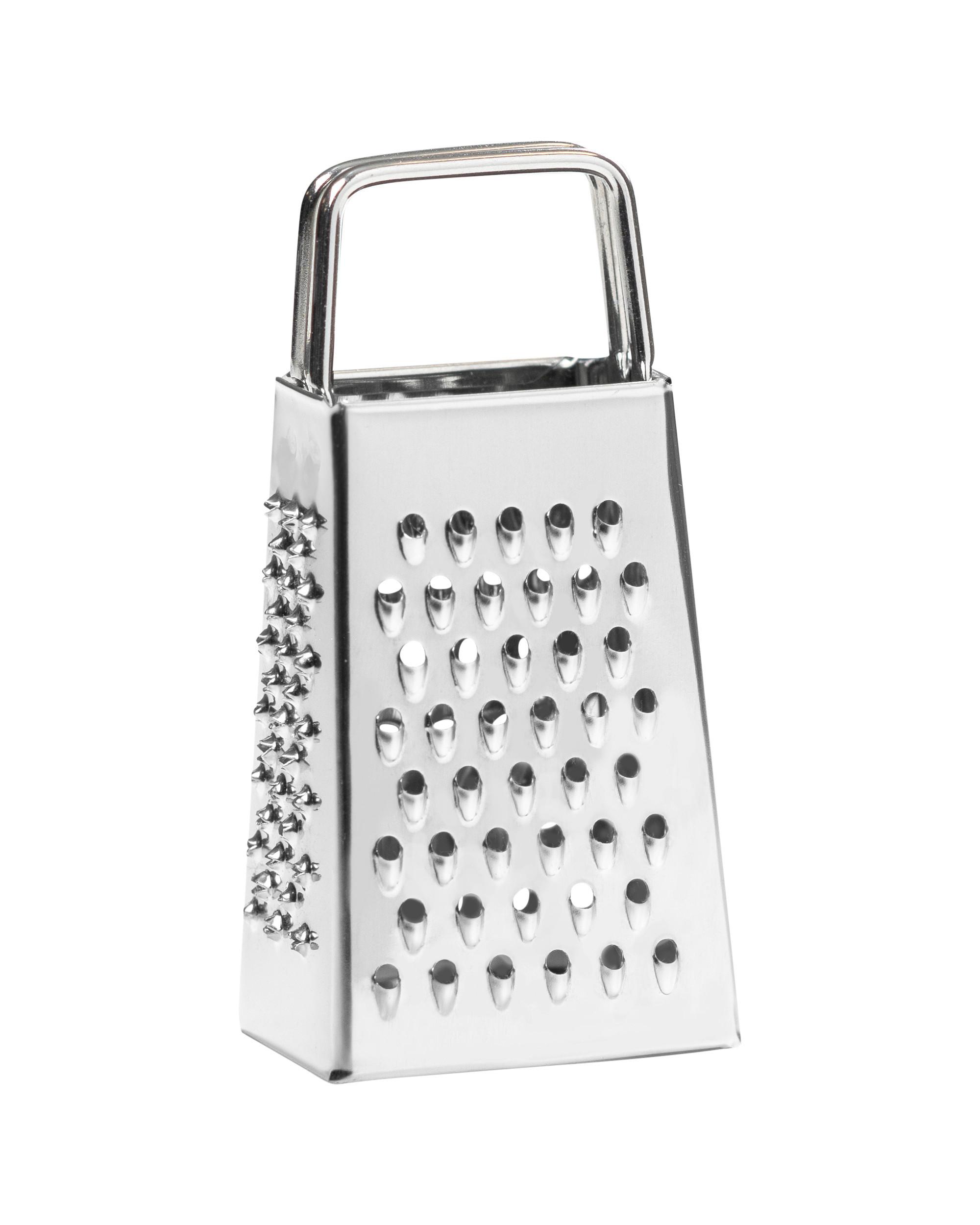 Vierkantreibe Mini - Edelstahlfarben, Basics, Metall (19,2/13,5/17,7cm) - Kelomat