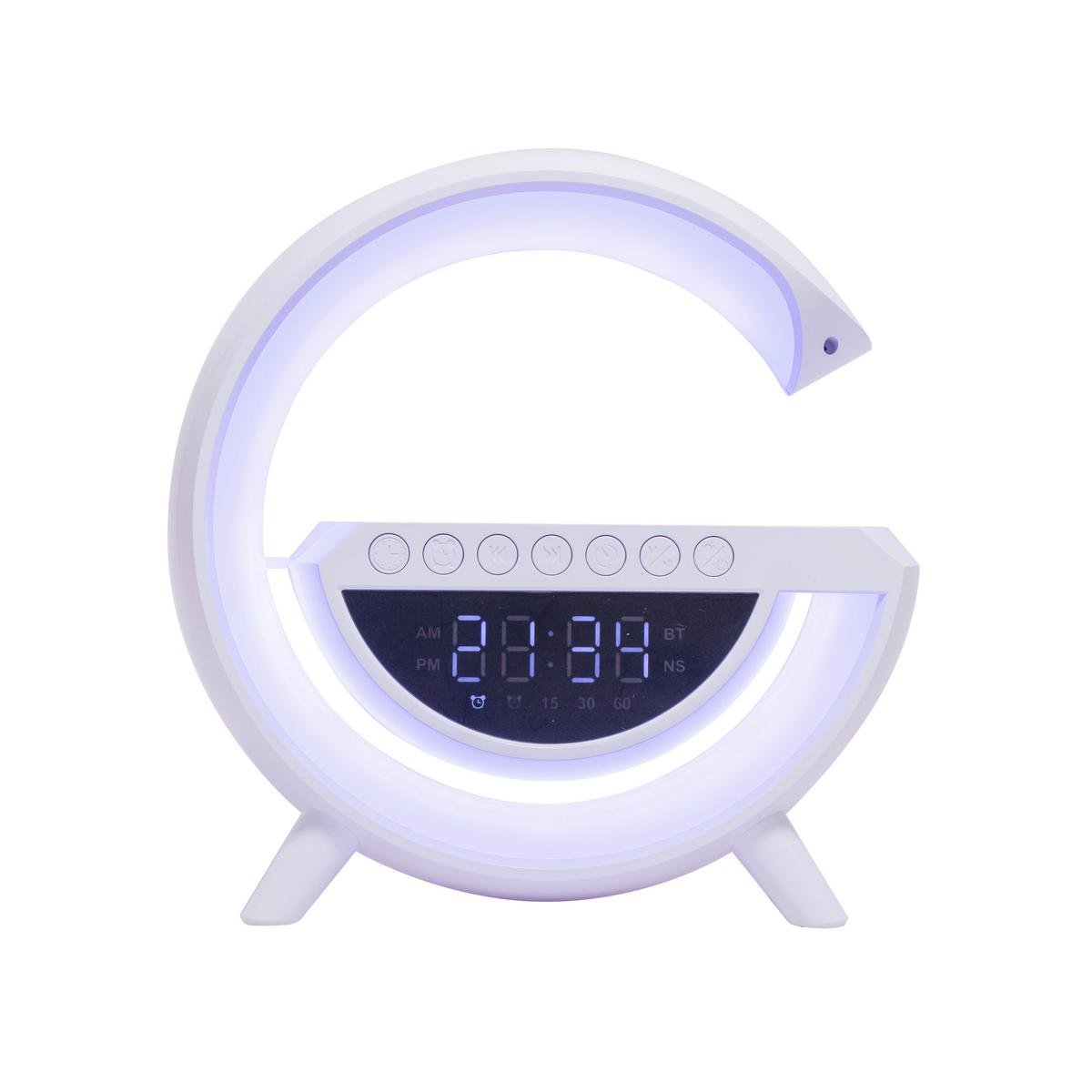 LED-DEKOLEUCHTE CANEL - Weiß, Basics, Kunststoff (23/8/24cm) - Luca Bessoni