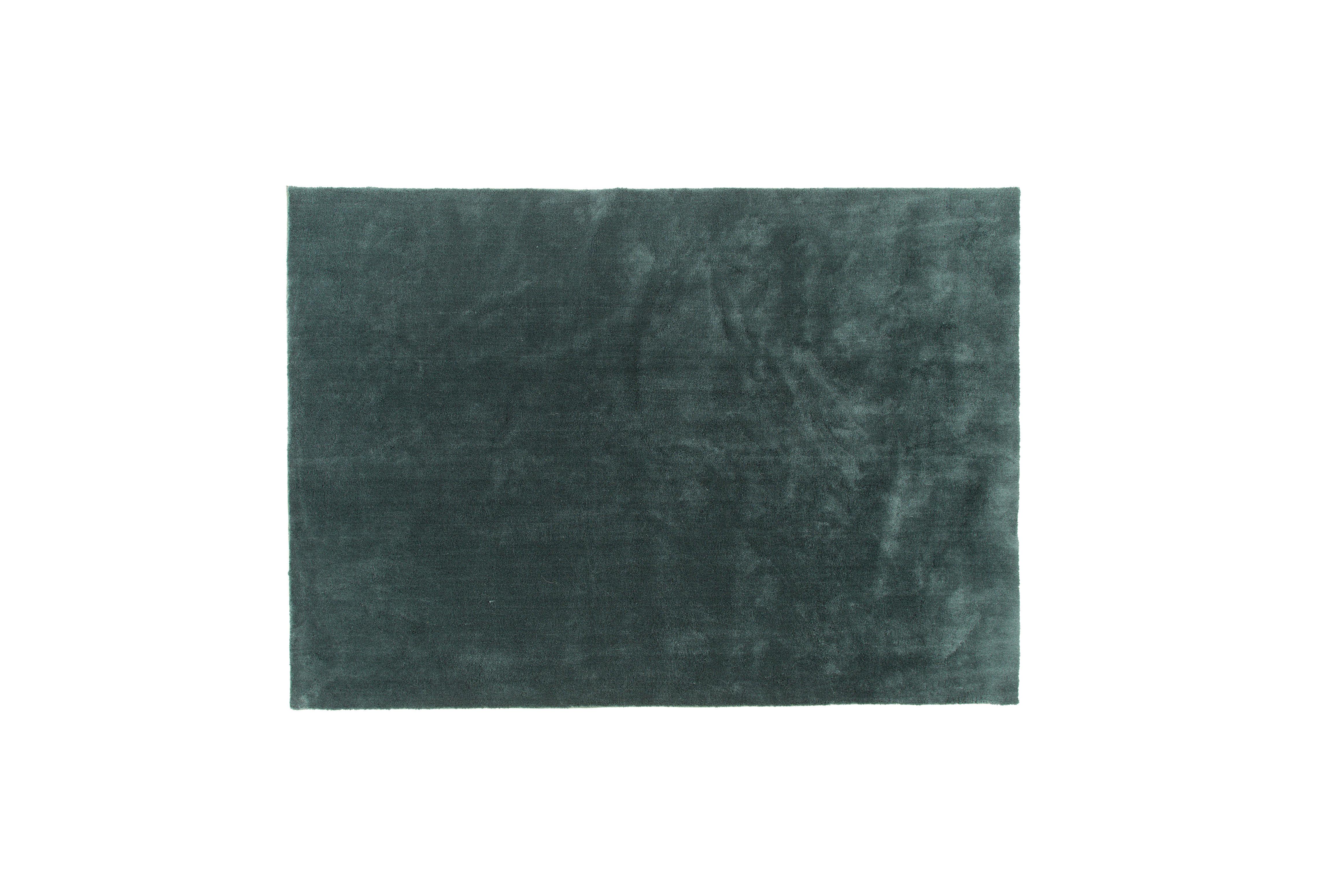 Hochflorteppich undra - Dunkelgrün/Grün, LIFESTYLE, Textil (170/240cm) - P & B