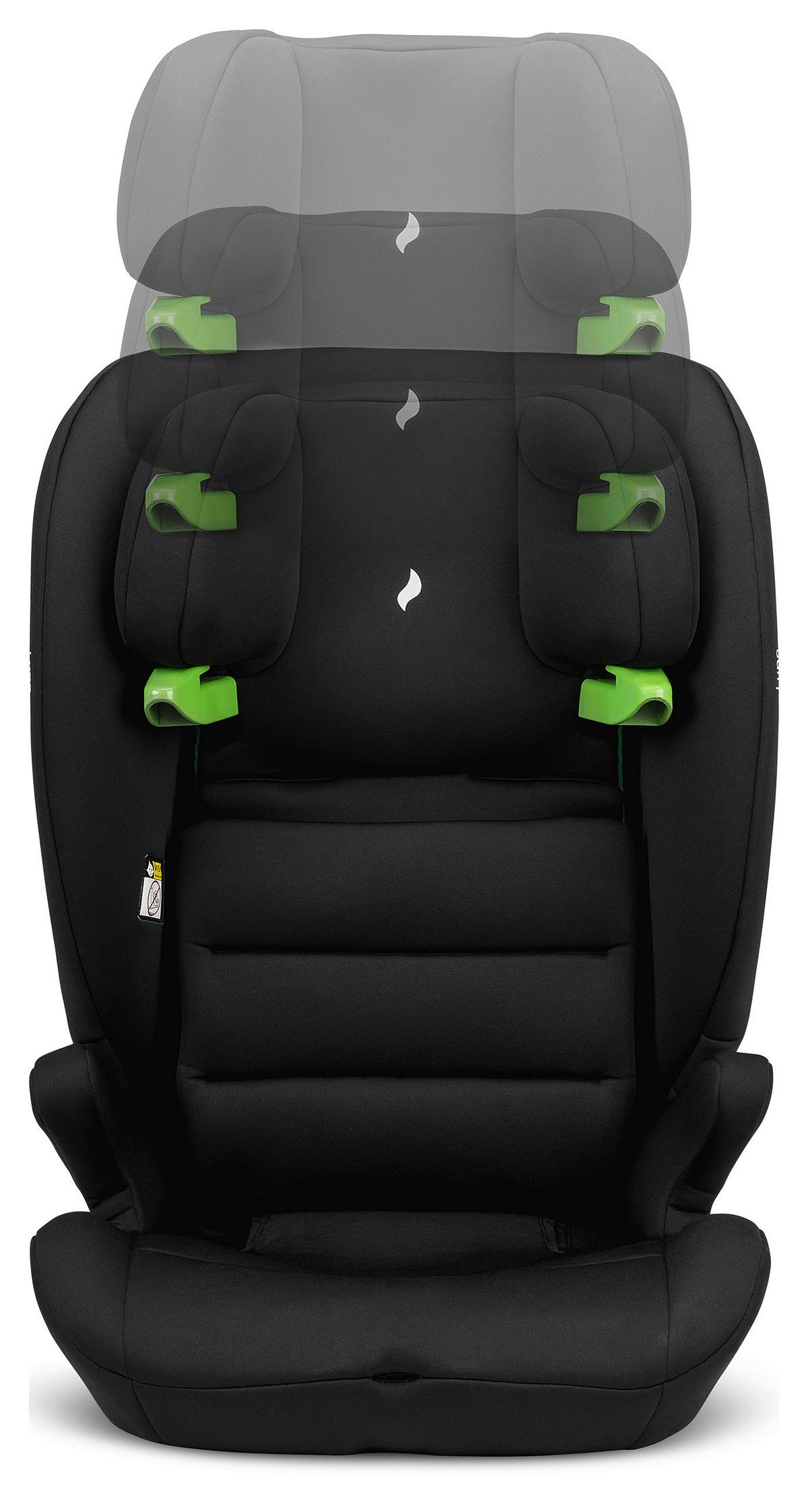 Kinderautositz Lupo I-Size - Schwarz, Basics, Kunststoff/Textil (44/62/48cm) - Osann