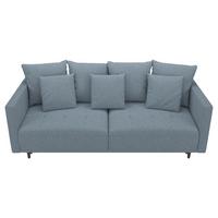 3-sitzer Sofa Mit Schlaffunktion Sofia B: 223 Cm - Türkis/Schwarz, Design, Textil (223/96/95cm) - MID.YOU