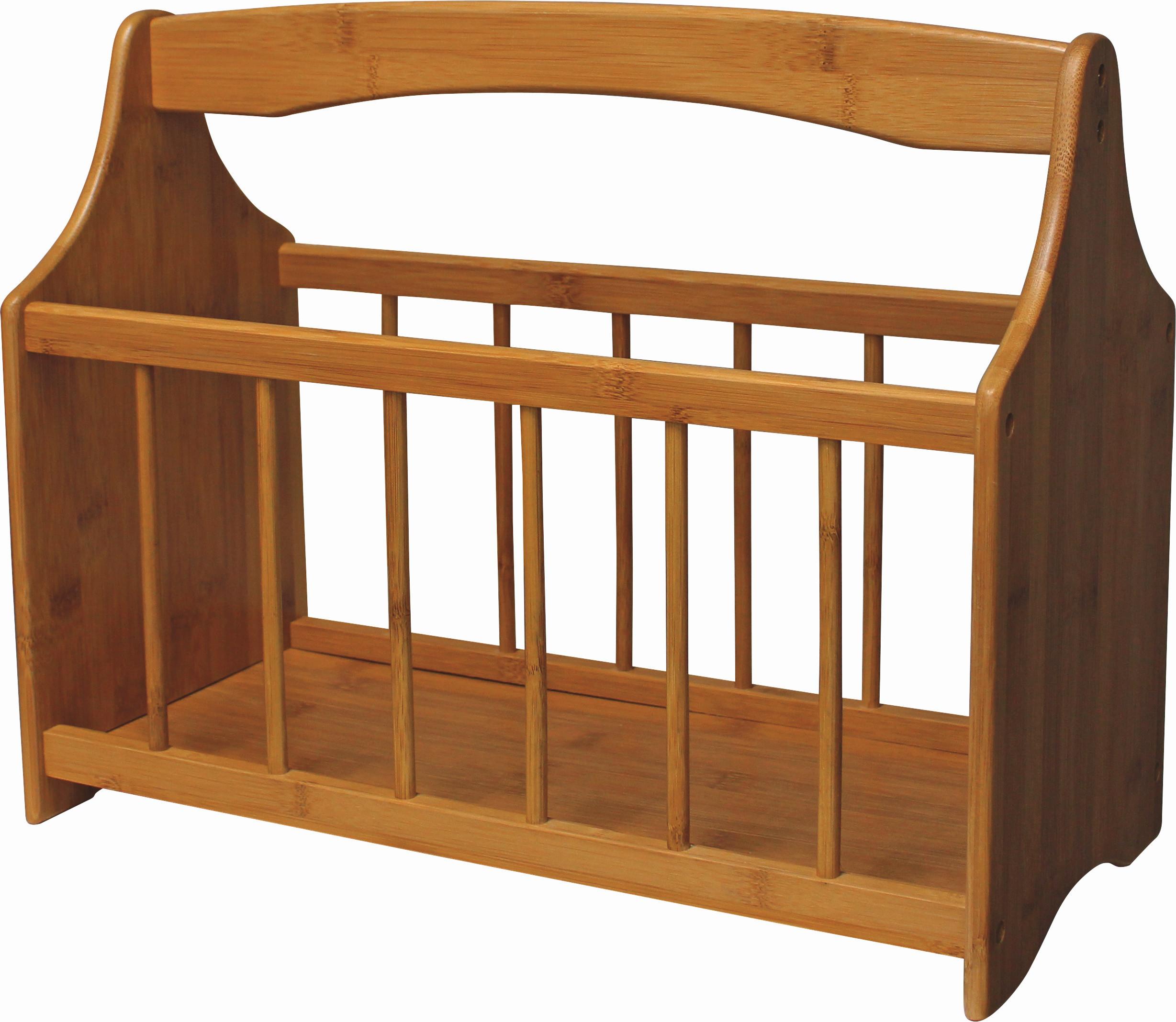 Zeitungsständer Zeta Bambus Natur B: 43 Cm Mit Tragegriff - Naturfarben, MODERN, Holz (43/34/20,5cm)