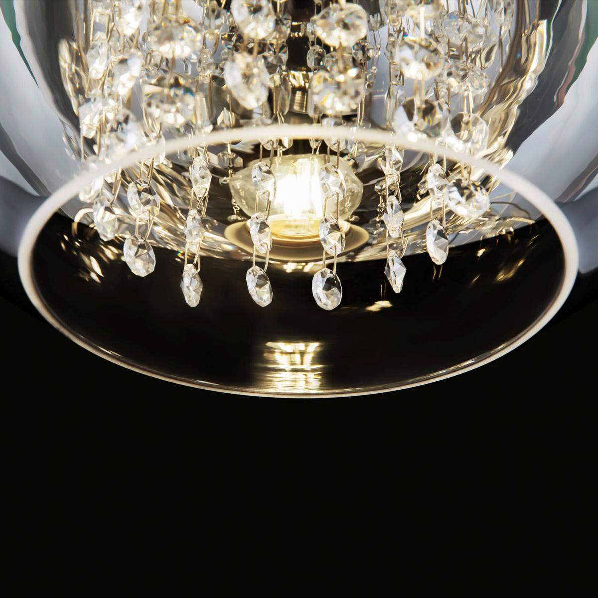 Pendelleuchte Fermi - Goldfarben, Basics, Glas/Metall (30/28/30cm) - MAYTONI