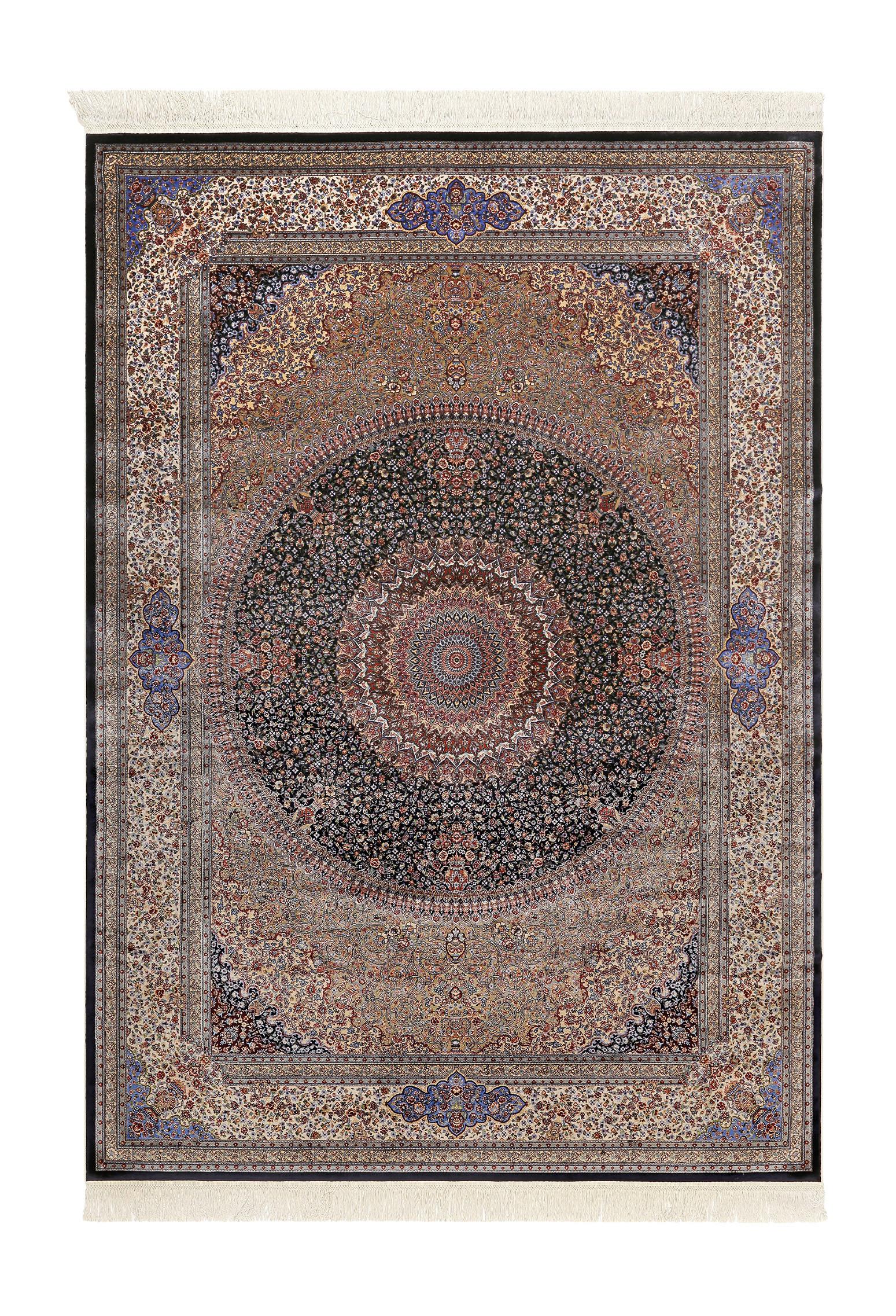 Webteppich Täbriz Blau 300x400 Cm - Blau/Beige, LIFESTYLE, Textil (300/400cm) - WECON HOME