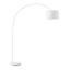 Stojacia Lampa Maddison - biela, Moderný, kov/textil (40/187/40cm) - Modern Living Stojacia Lampa Maddison - biela, Moderný, kov/textil (40/187/40cm) - Modern Living