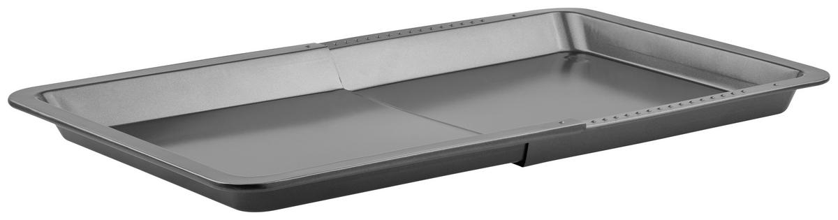 Backblech ausziehbar BxL 33-53x33 cm - Grau, ROMANTIK / LANDHAUS, Metall (33-53/33/3cm) - James Wood