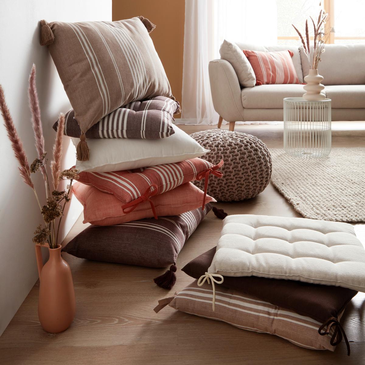PODSEDÁK Aline,50x30cm - šedá (50/30cm) - Premium Living