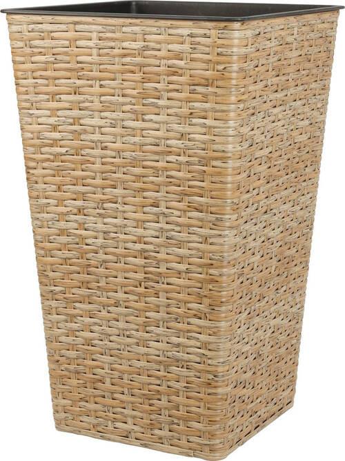 Virágcserép Vm3000090 - természetes anyagok (28/28/45cm)