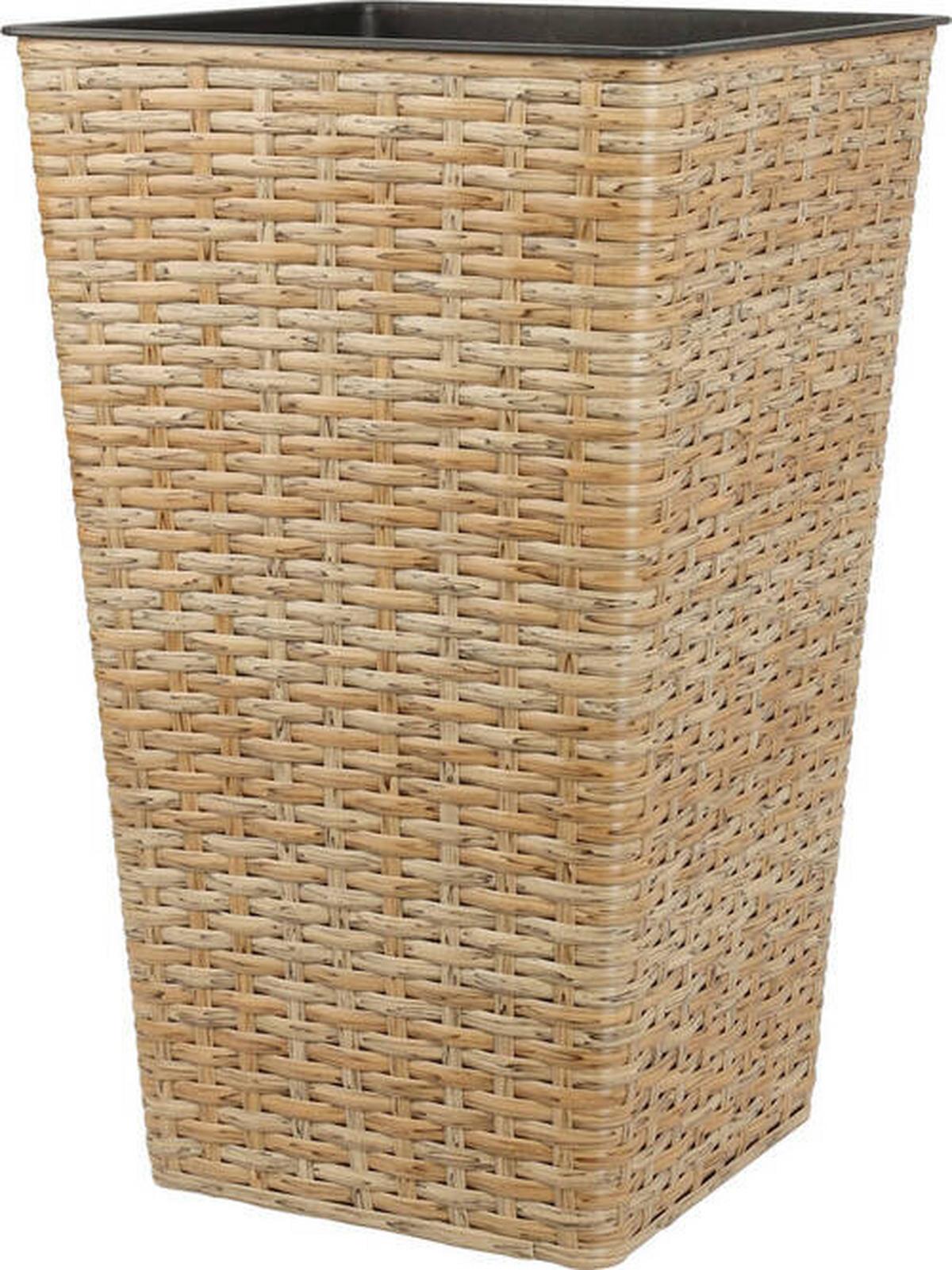 Virágcserép Vm3000090 - természetes anyagok (28/28/45cm)