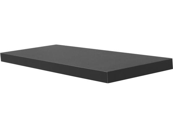 Wandboard Simple 80 - Schwarz, MODERN, Holzwerkstoff (80/3,8/23,5cm) Wandboard Simple 80 - Schwarz, MODERN, Holzwerkstoff (80/3,8/23,5cm)