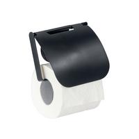 Wc-papír Tartó Static Loc Pavia 24900100 - fekete, Modern, fém (13/12/3cm) - Wenko