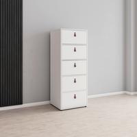 Komoda MICK - hnedá/čierna, Modern, plast (46/119,5/40cm) - Modern Living