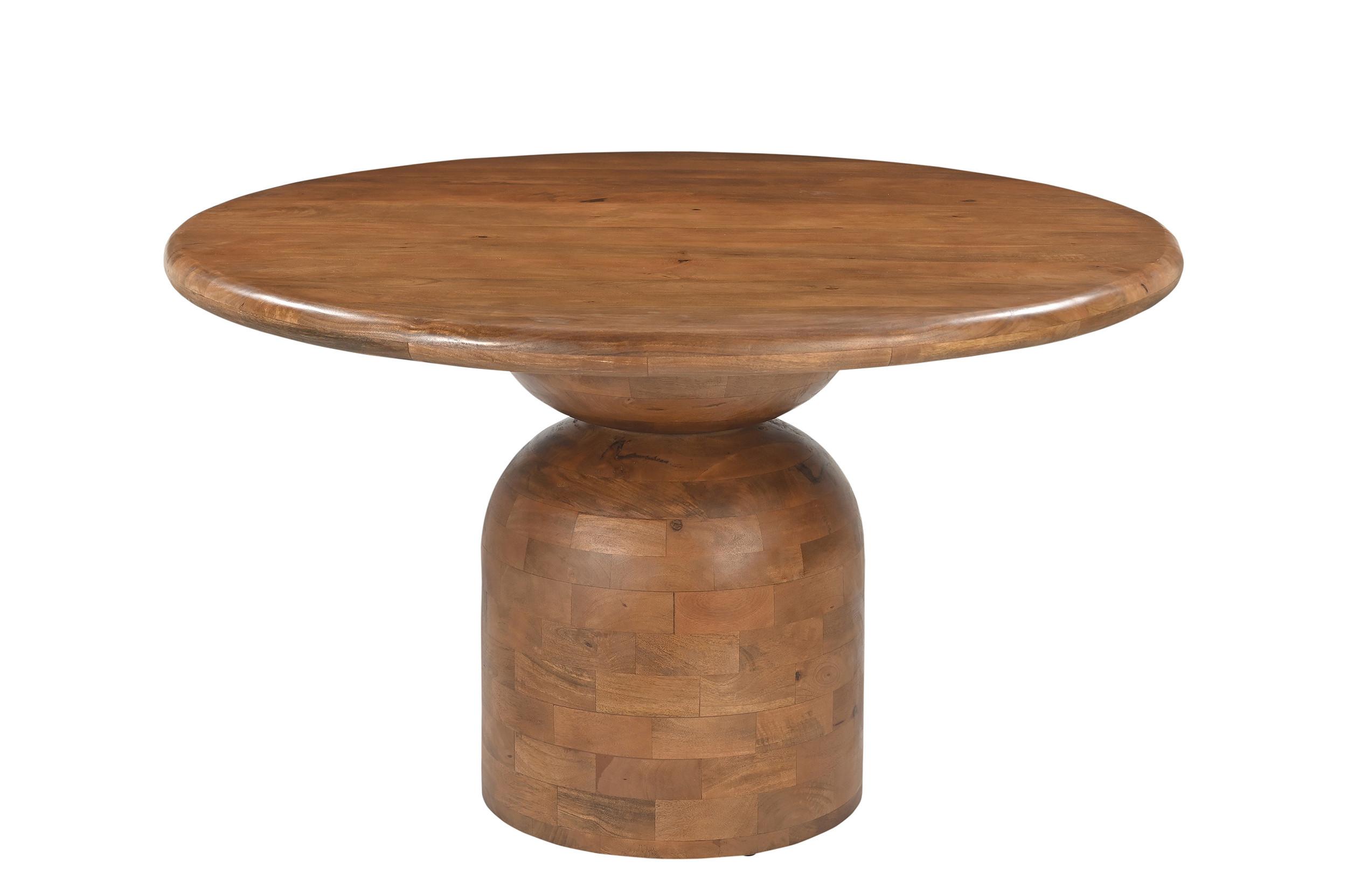 ESSTISCH Naturfarben L: 130cm - Naturfarben, MODERN, Holz (130/130/76cm) - MID.YOU