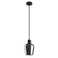 ZÁVESNÉ SVIETIDLO FLORIAN - čierny chróm, Design, sklo (13.5/150cm) - Rabalux