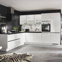 Einbauküche Weiß Hgl. Frei Planbar In Weiß Hgl - Weiß Hochglanz, MODERN, Holzwerkstoff - Vertico