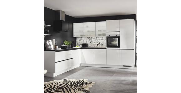 Einbauküche Weiß Hgl. Frei Planbar in Weiß Hgl - Weiß Hochglanz, MODERN, Holzwerkstoff - Vertico