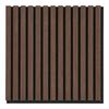 Akustikpaneel Zum Kleben Und Schrauben - Braun, Trend, Holzwerkstoff (52/52cm)
