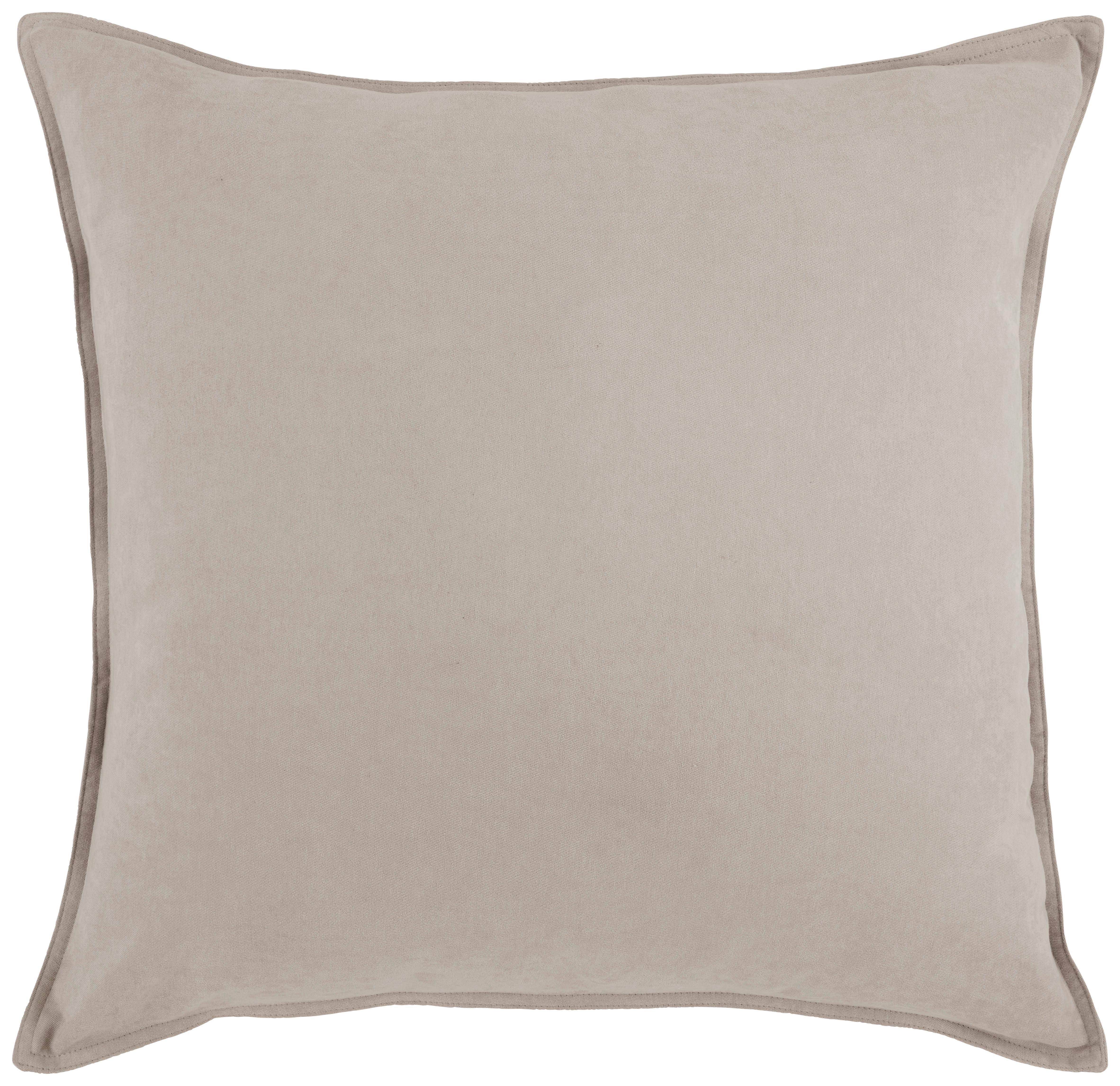 Dekoračný vankúš Nathi, 60/60cm, sivohnedá - sivohnedá, Konventionell, textil (60/60cm) - Mömax