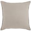 Dekorační polštář Nathi, 60/60cm, šedohnedá - šedohnědá, Konvenční, textil (60/60cm) - Mömax