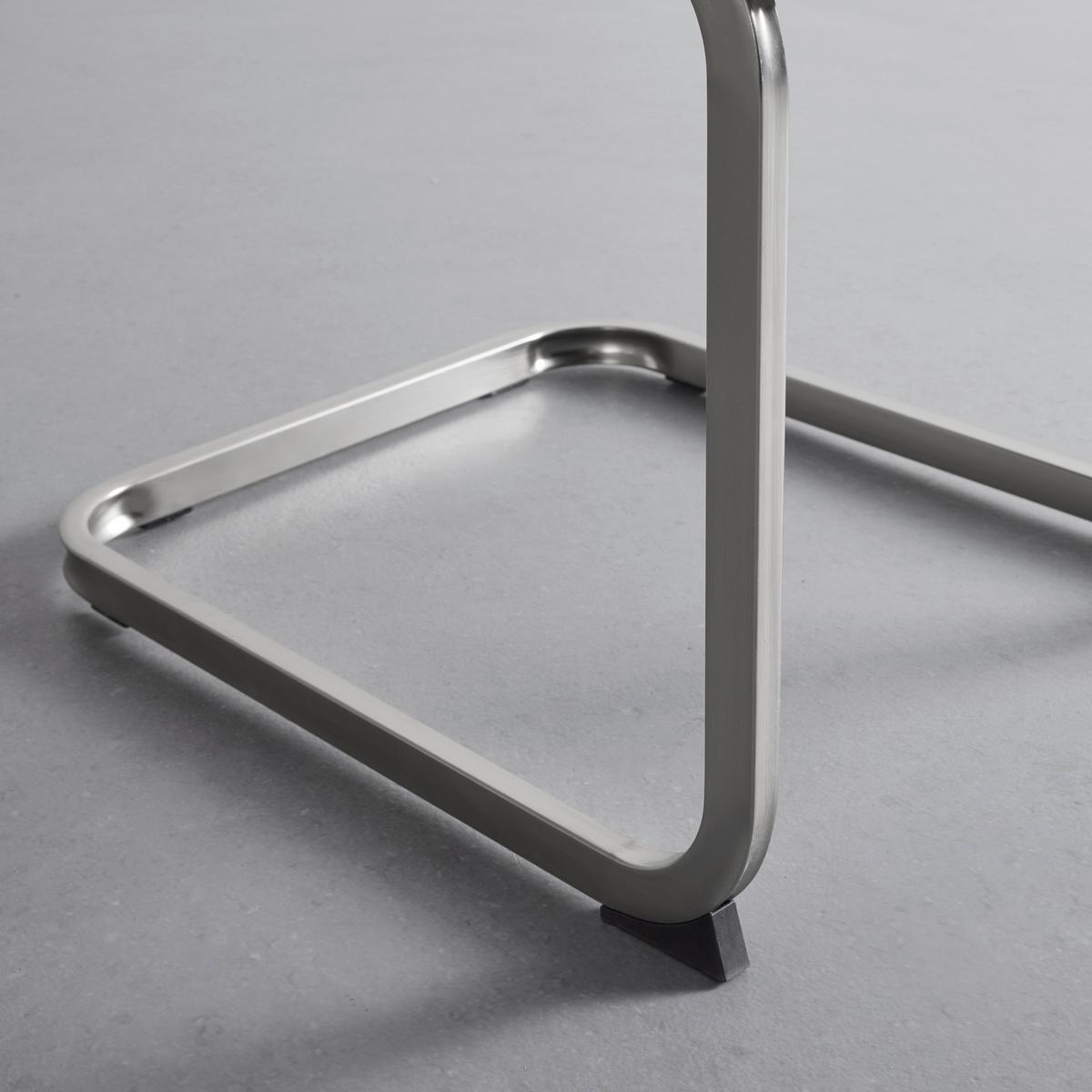 Židle Lucie - šedá/barvy chromu, Moderní, kov/dřevo (42,5/98/45cm) - Modern Living